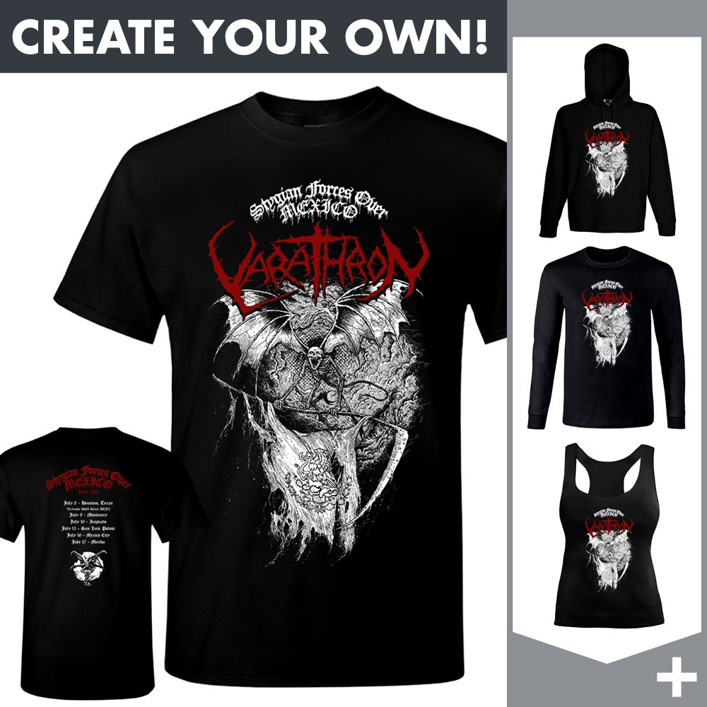 Varathron - Mexico Tour 2016 - Merchandising