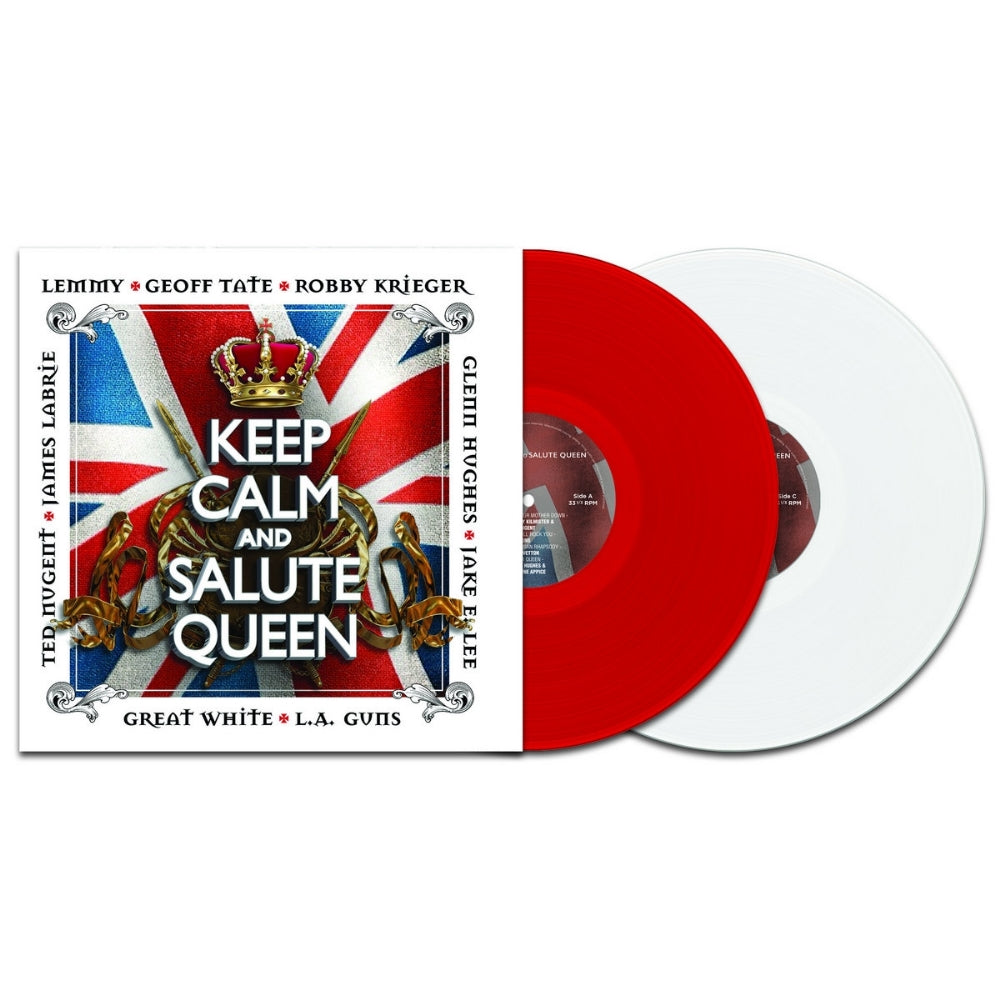 Various Artists - Keep Calm And Salute Queen - DOUBLE LP GATEFOLD COLOURED - Cleopatra Records - Image 2