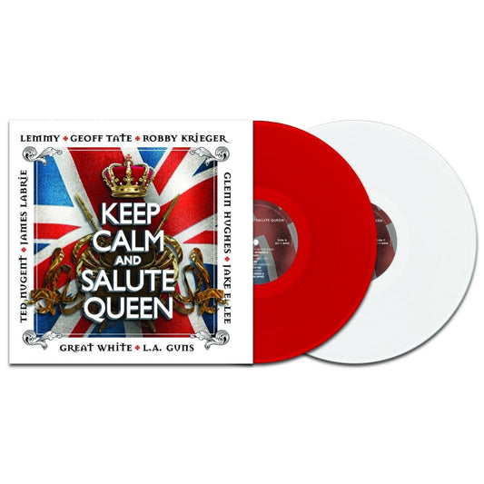 Various Artists - Keep Calm And Salute Queen - DOUBLE LP GATEFOLD COLOURED - Cleopatra Records - Image 2