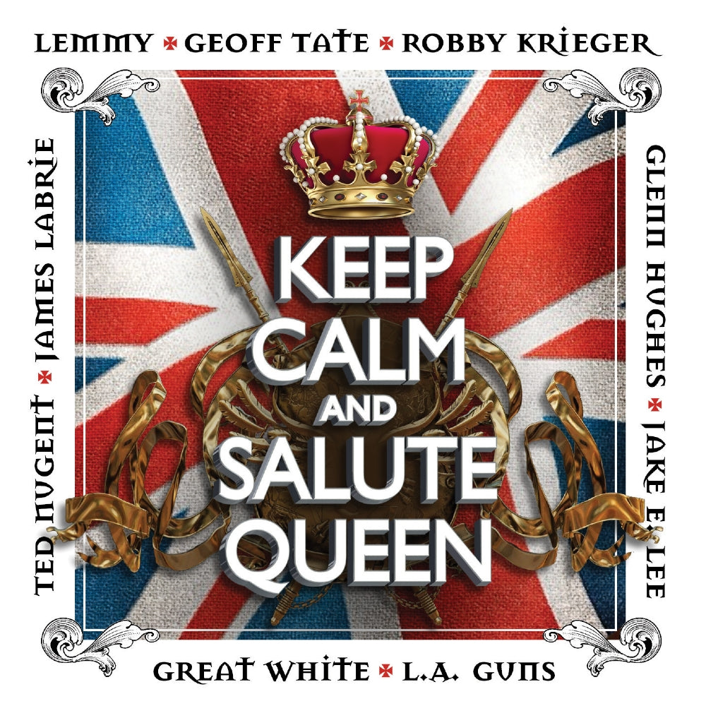 Various Artists - Keep Calm And Salute Queen - DOUBLE LP GATEFOLD COLOURED - Cleopatra Records - Image 3