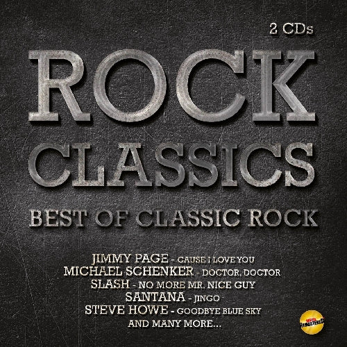 Various Artists - Rock Classics - Best of Classic Rock - DOUBLE CD - Rockborn Records