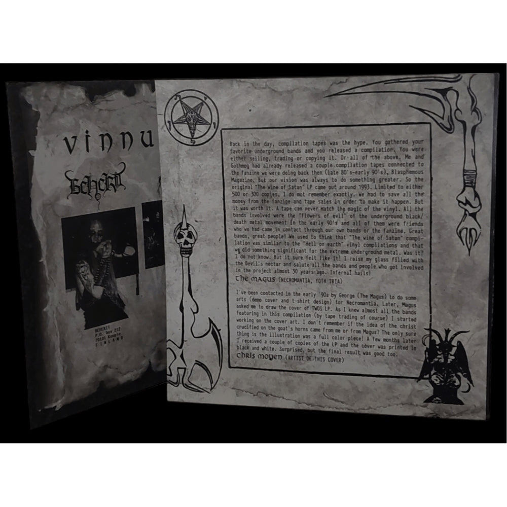 Various Artists - Vinnum Dei Satanas - The Wine Of Satan - CD - Hells Headbangers Records - Image 3