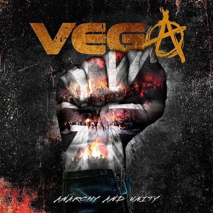 Vega - Anarchy And Unity - LP Gatefold Coloured - Frontiers Records - Image 2