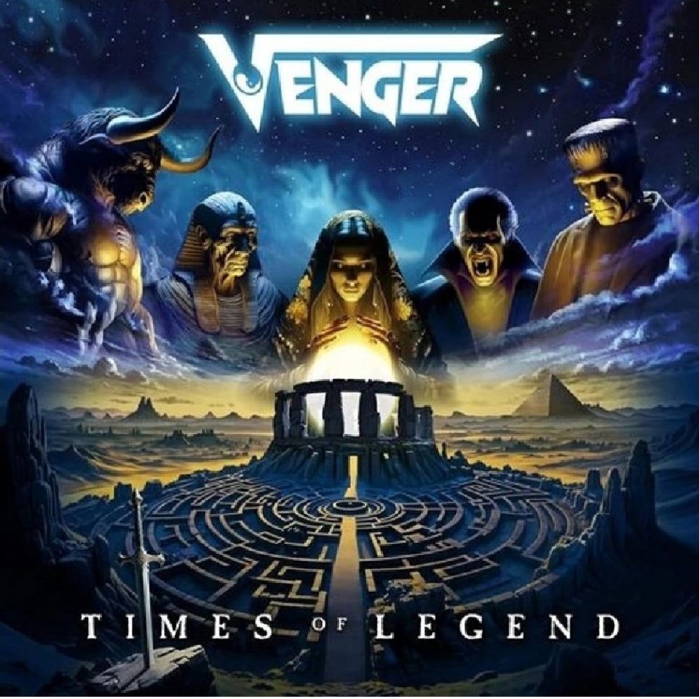 Venger - Times Of Legend - CD DIGIPAK - Silver Lining Music