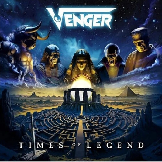 Venger - Times Of Legend - CD DIGIPAK - Silver Lining Music