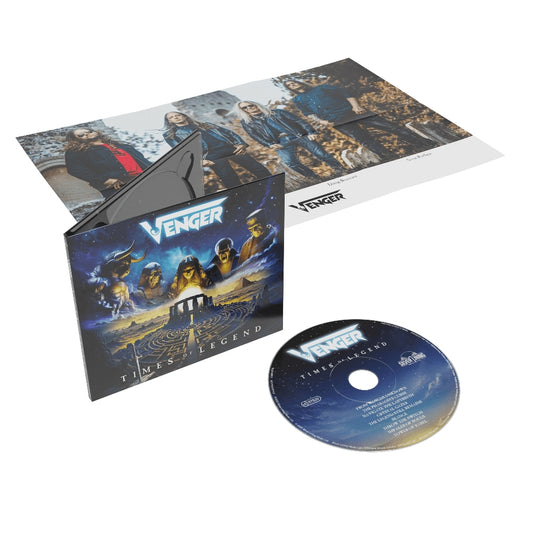 Venger - Times Of Legend - CD DIGIPAK - Silver Lining Music - Image 2