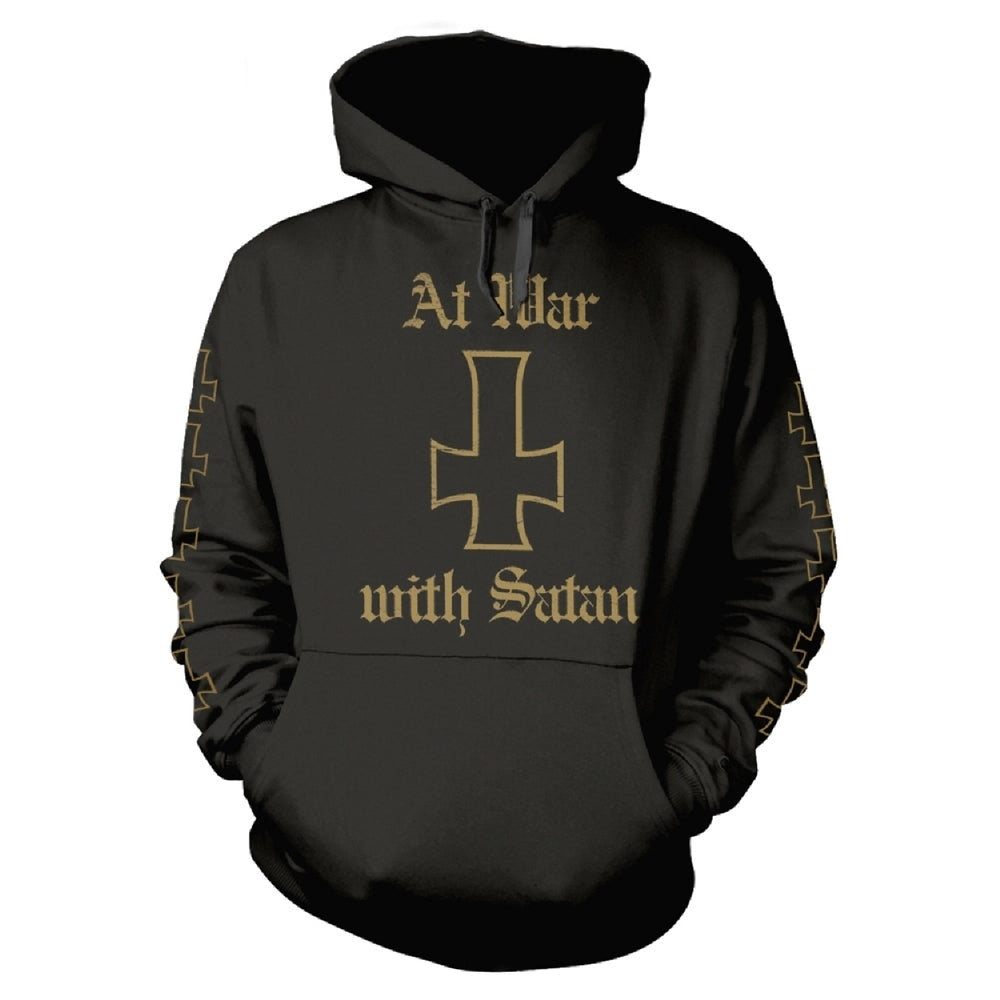 Venom - At War With Satan (Gold) - Hooded Sweat Shirt - PHD