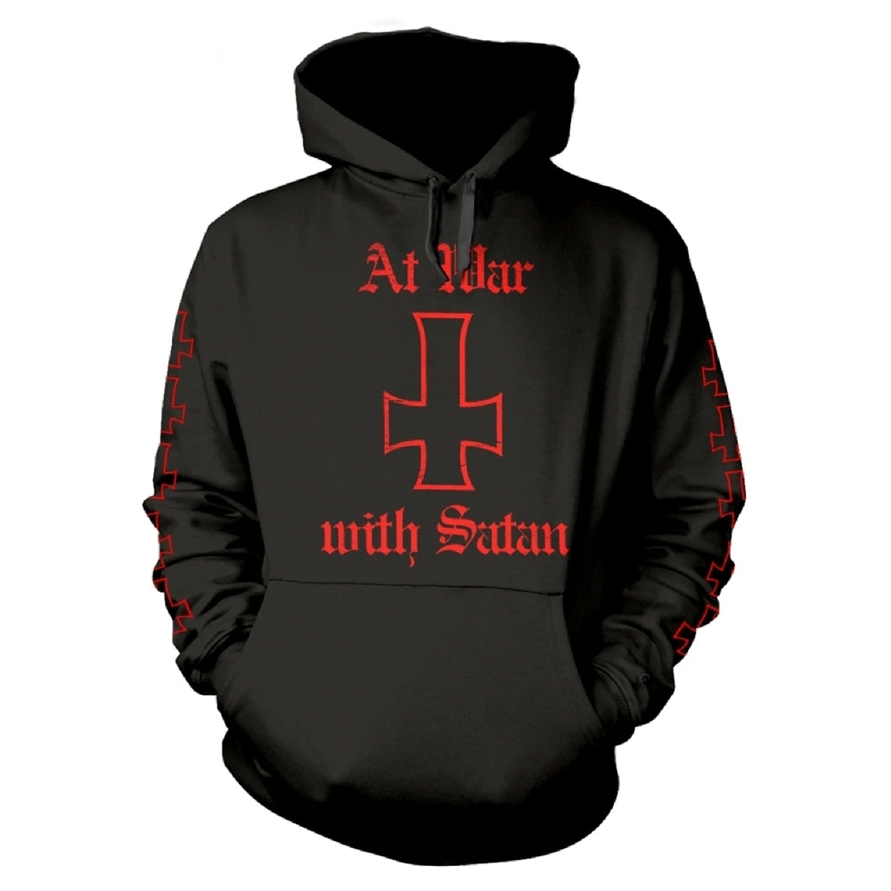 Venom - At War With Satan (Red) - Hooded Sweat Shirt - PHD