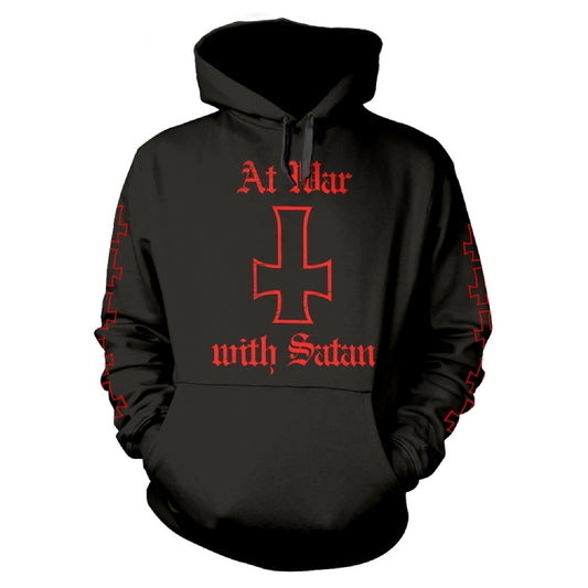 Venom - At War With Satan (Red) - Hooded Sweat Shirt - PHD