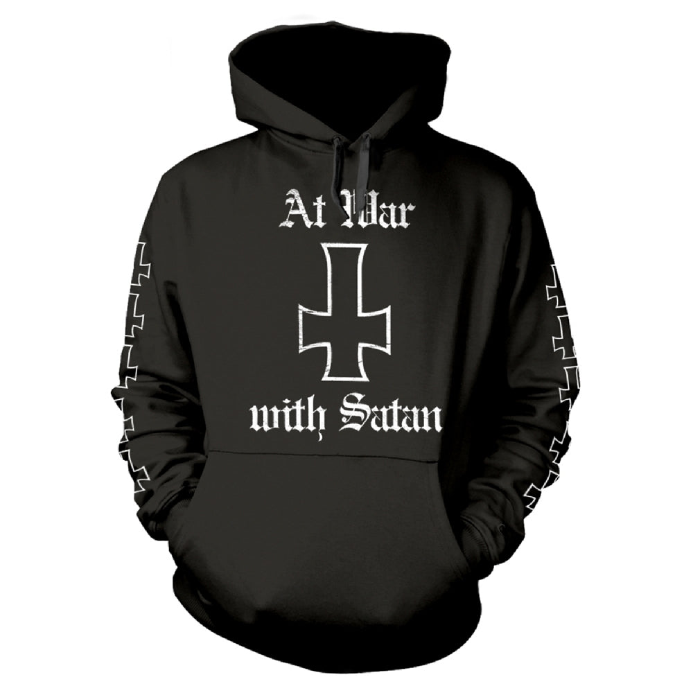 Venom - At War With Satan (White) - Hooded Sweat Shirt - PHD