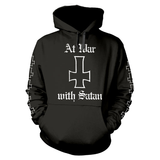 Venom - At War With Satan (White) - Hooded Sweat Shirt - PHD