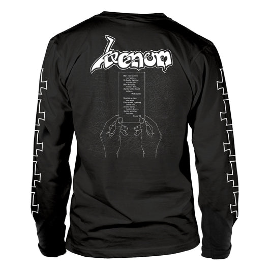 Venom - At War With Satan (White) - Long Sleeve - PHD - Image 2