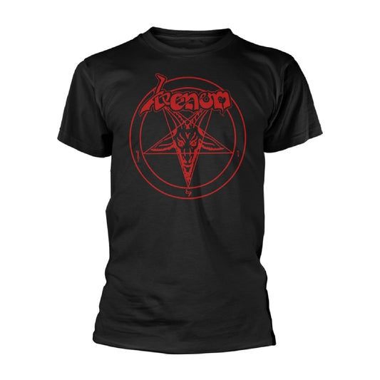 Venom - Baphomet Pentagram (Red) - T-shirt - PHD
