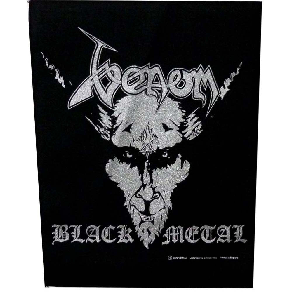 Venom - Black Metal - BACKPATCH - Razamataz