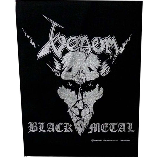 Venom - Black Metal - BACKPATCH - Razamataz