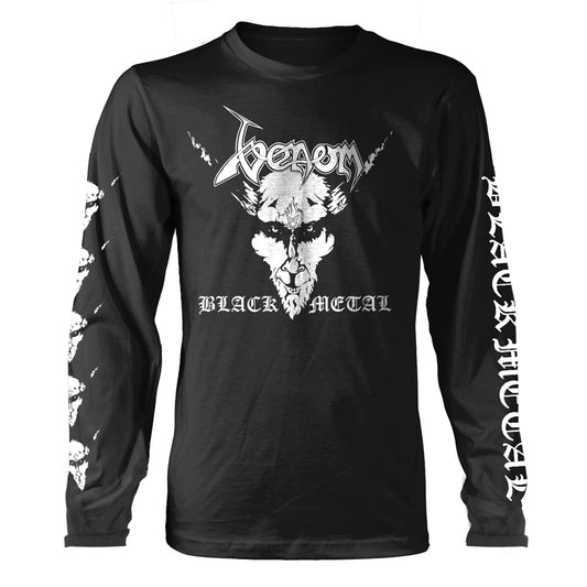 Venom - Black Metal (White) - Long Sleeve - PHD