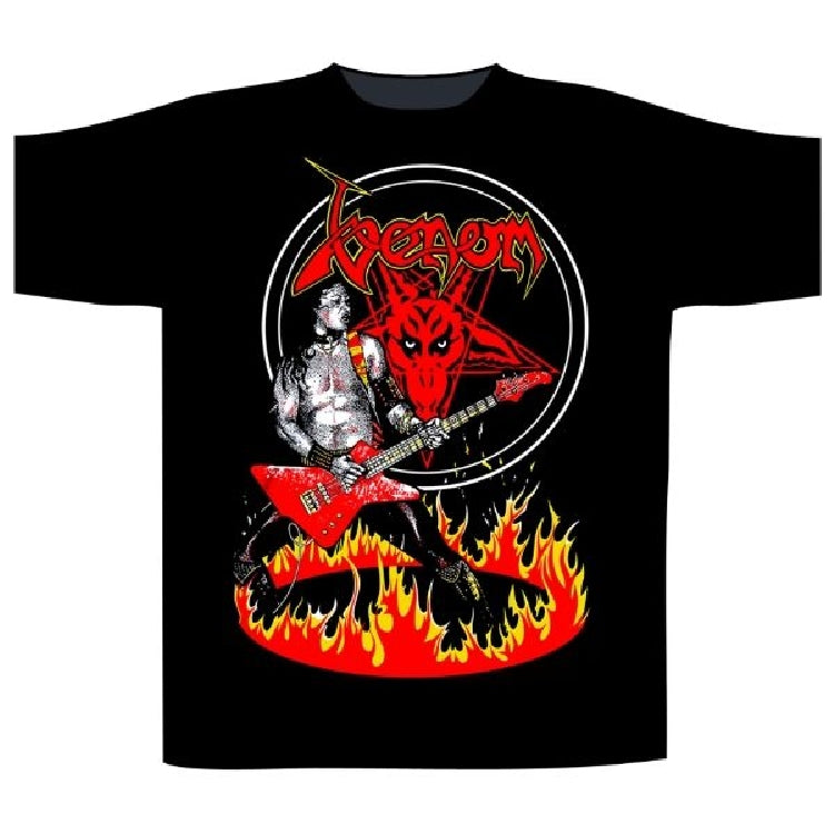 Venom - Cronos In Flames - T-shirt - Razamataz