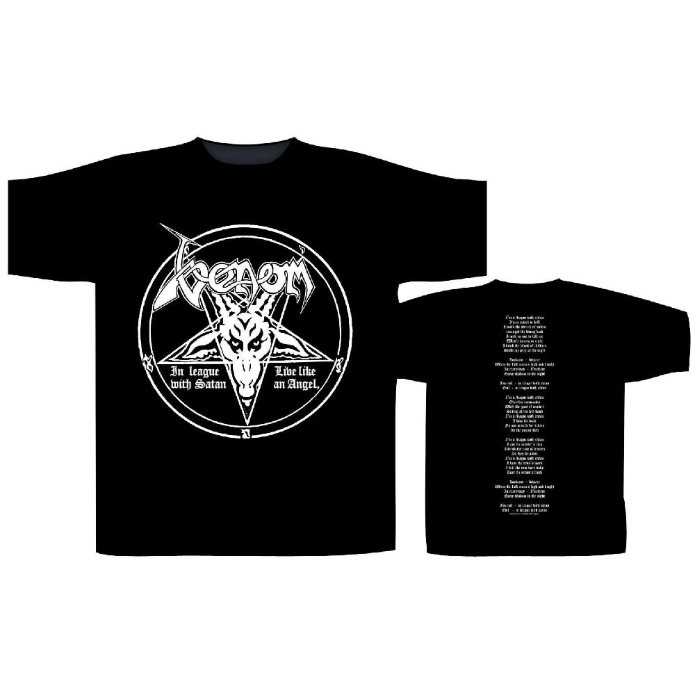 Venom - In League With Satan - T-shirt - Razamataz
