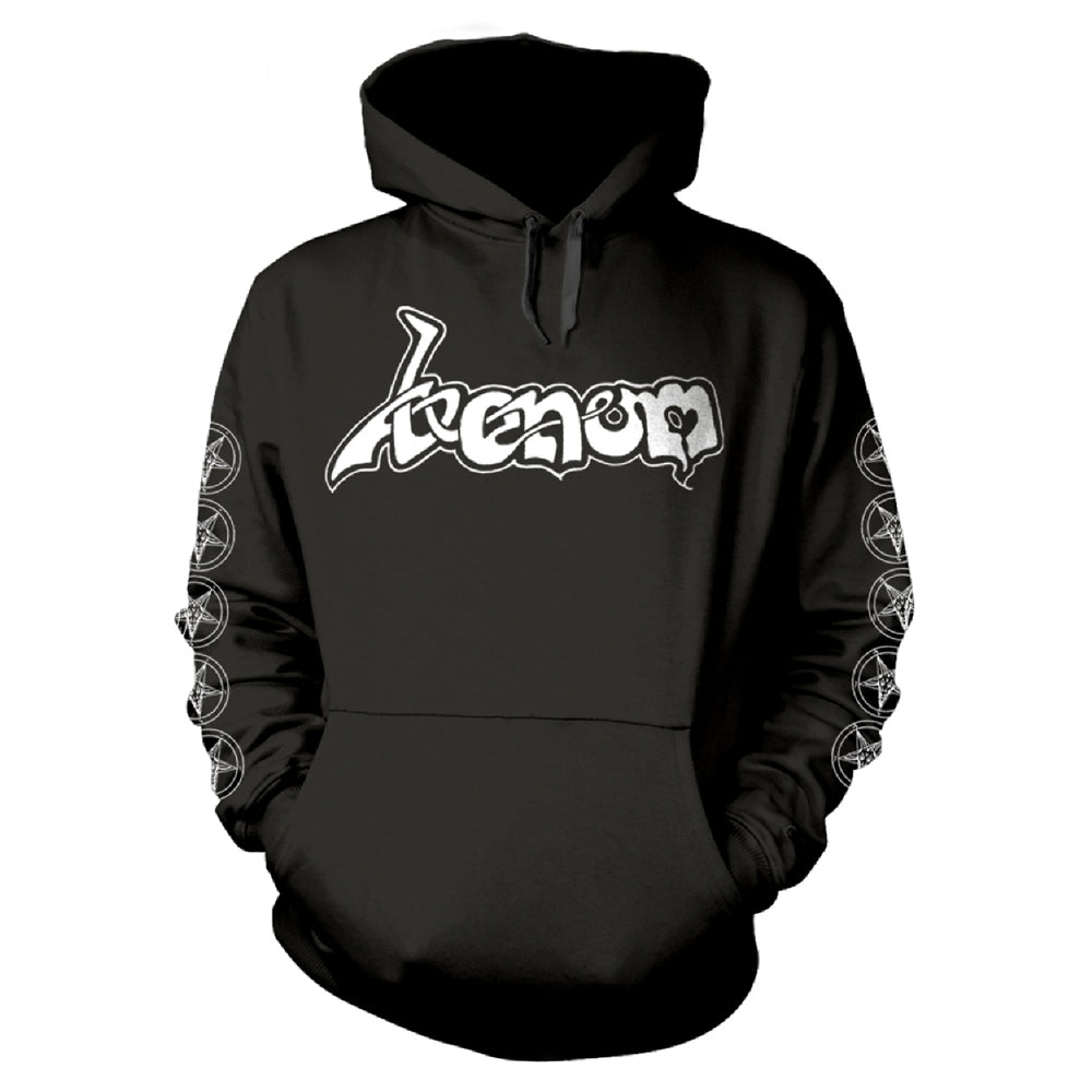 Venom - Logo (White) - Hooded Sweat Shirt - PHD