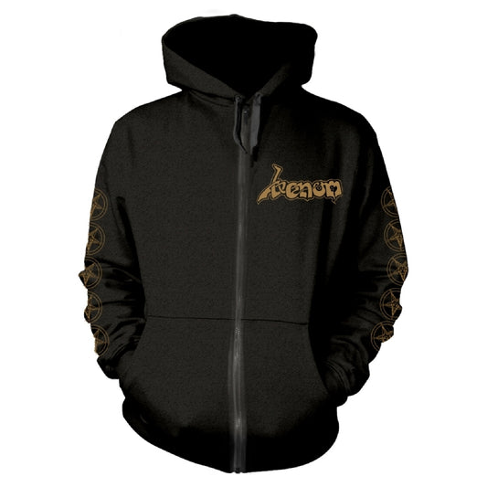Venom - Logo (gold) - Hooded Sweat Shirt Zip - PHD
