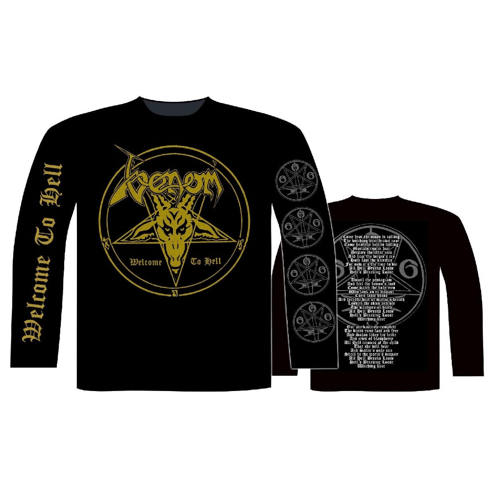 Venom - Welcome To Hell - Long Sleeve - Razamataz