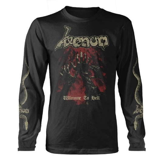 Venom - Welcome To Hell Serpent - Long Sleeve - PHD