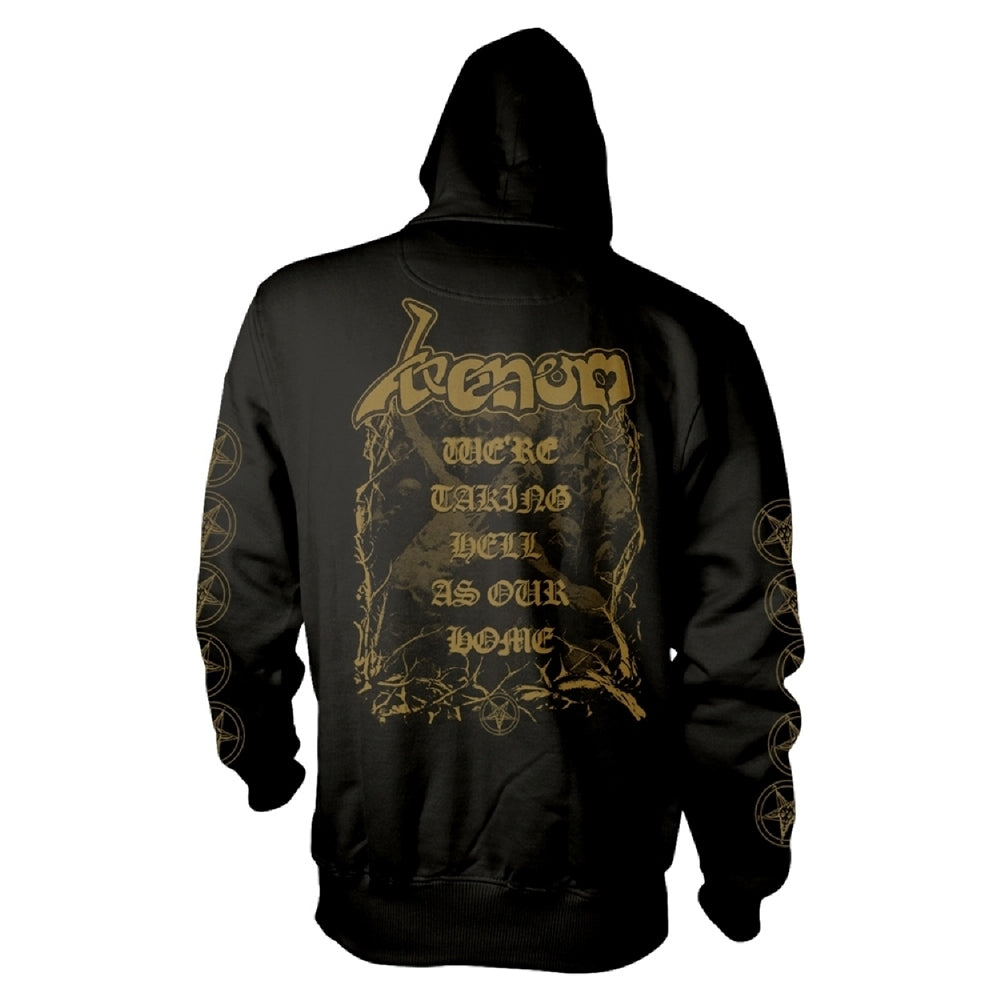 Venom - Welcome To Hell (gold) - Hooded Sweat Shirt - PHD - Image 2