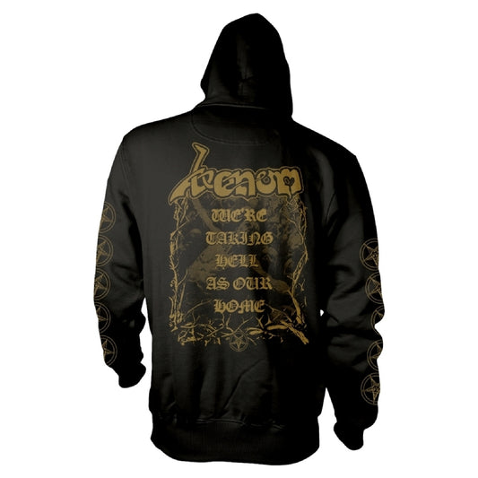 Venom - Welcome To Hell (gold) - Hooded Sweat Shirt - PHD - Image 2