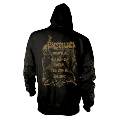 Venom - Welcome To Hell (gold) - Hooded Sweat Shirt Zip - PHD - Image 2
