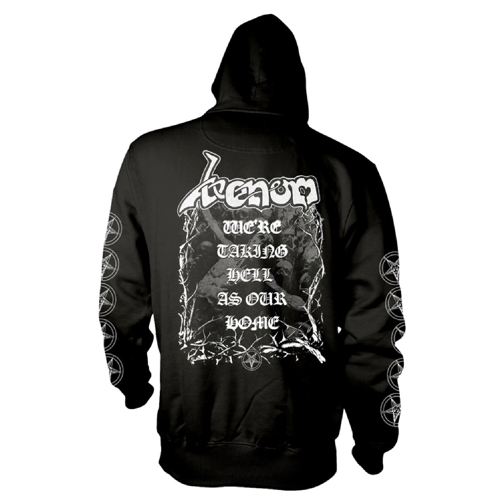 Venom - Welcome To Hell (white) - Hooded Sweat Shirt - PHD - Image 2