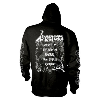 Venom - Welcome To Hell (white) - Hooded Sweat Shirt Zip - PHD - Image 2