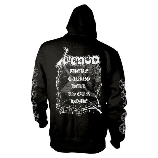 Venom - Welcome To Hell (white) - Hooded Sweat Shirt Zip - PHD - Image 2