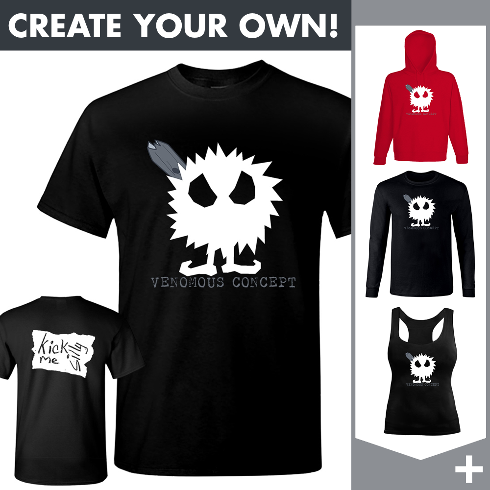 Venomous Concept - Kick Me Silly - Merchandising