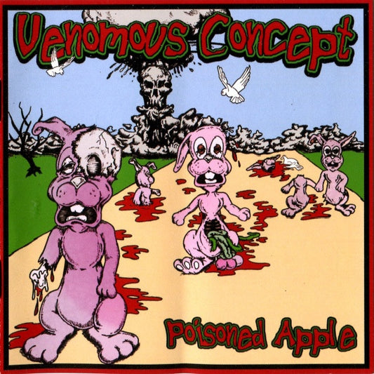 Venomous Concept - Poisoned Apple - LP Gatefold Coloured - Alone Records