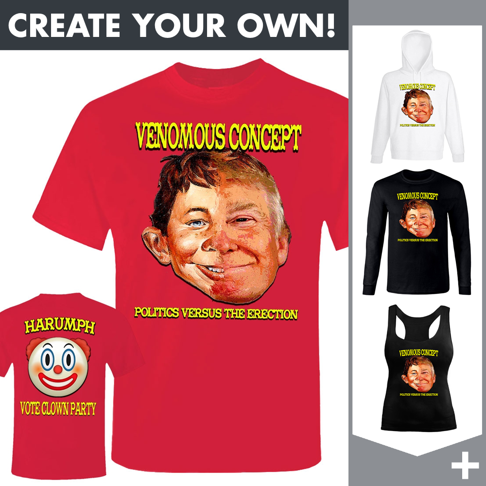 Venomous Concept - Politics Versus The Erection - Merchandising