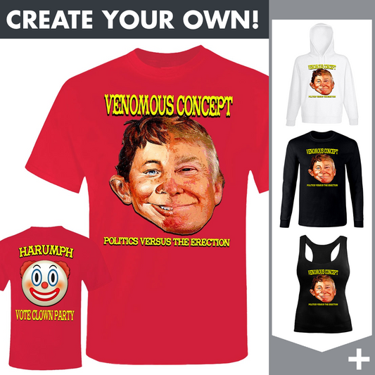 Venomous Concept - Politics Versus The Erection - Merchandising