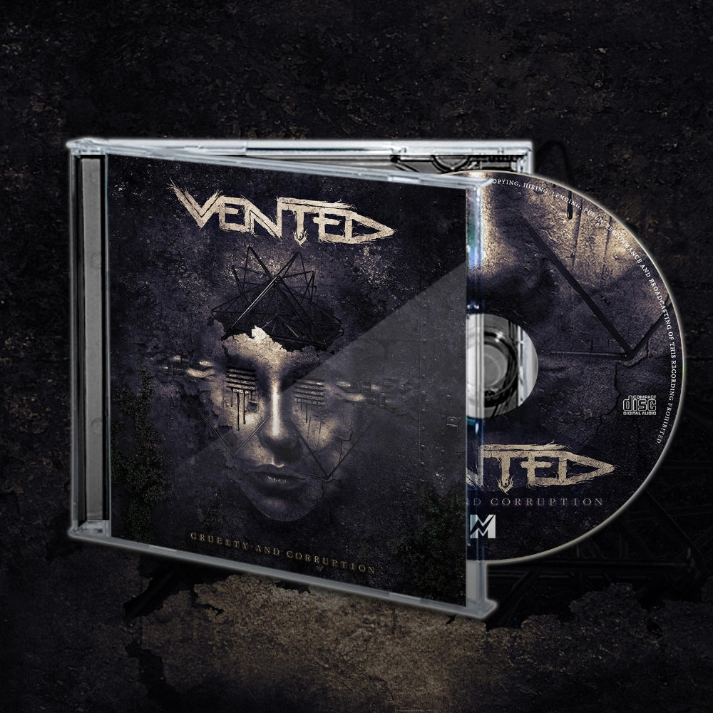 Vented - Cruelty And Corruption - CD - Metal Hu - Image 2