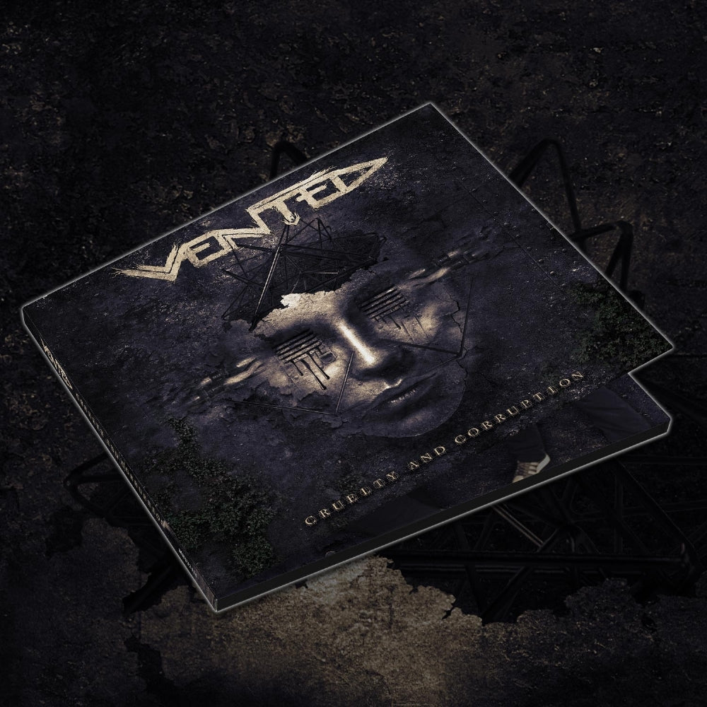 Vented - Cruelty And Corruption - CD DIGIPAK - Metal Hu