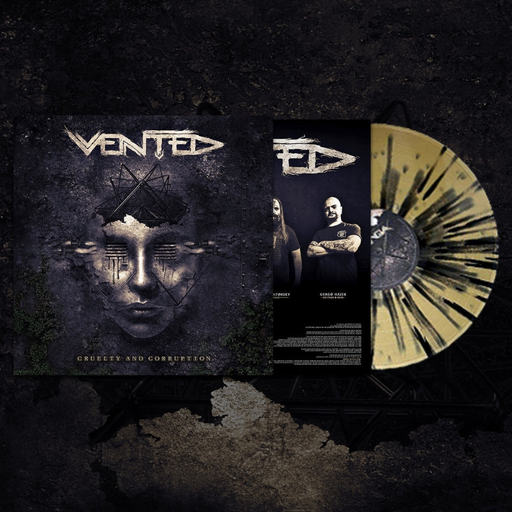 Vented - Cruelty And Corruption - LP COLOURED - Metal Hu