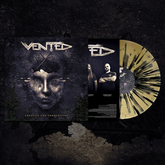 Vented - Cruelty And Corruption - LP COLOURED - Metal Hu