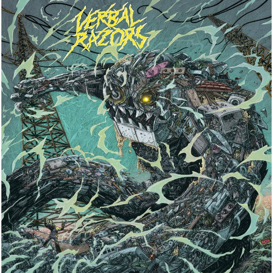 Verbal Razors - By Thunder And Lightning - CD DIGIPAK - Deadlight