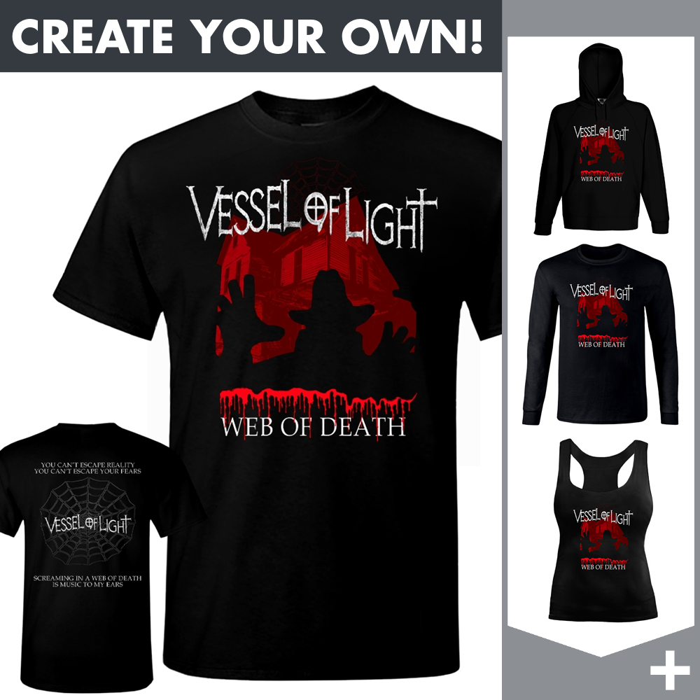 Vessel Of Light - Web Of Death - Merchandising