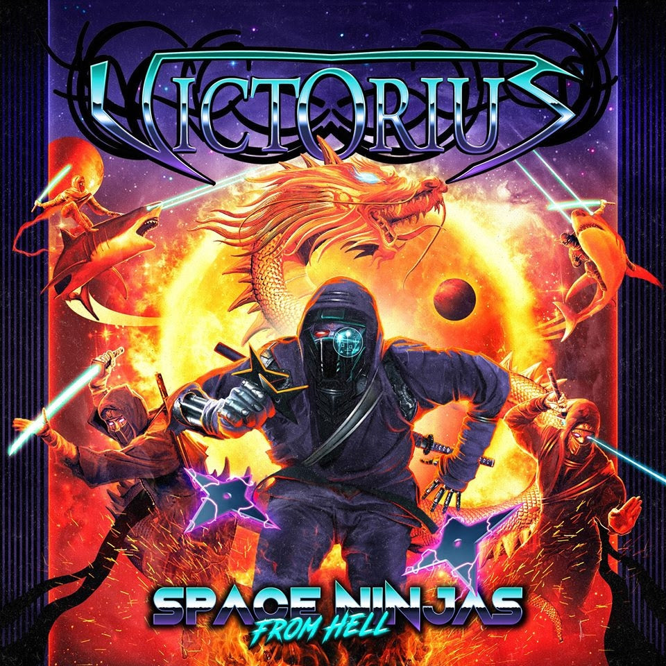 Victorius - Space Ninjas From Hell - CD - Napalm Records