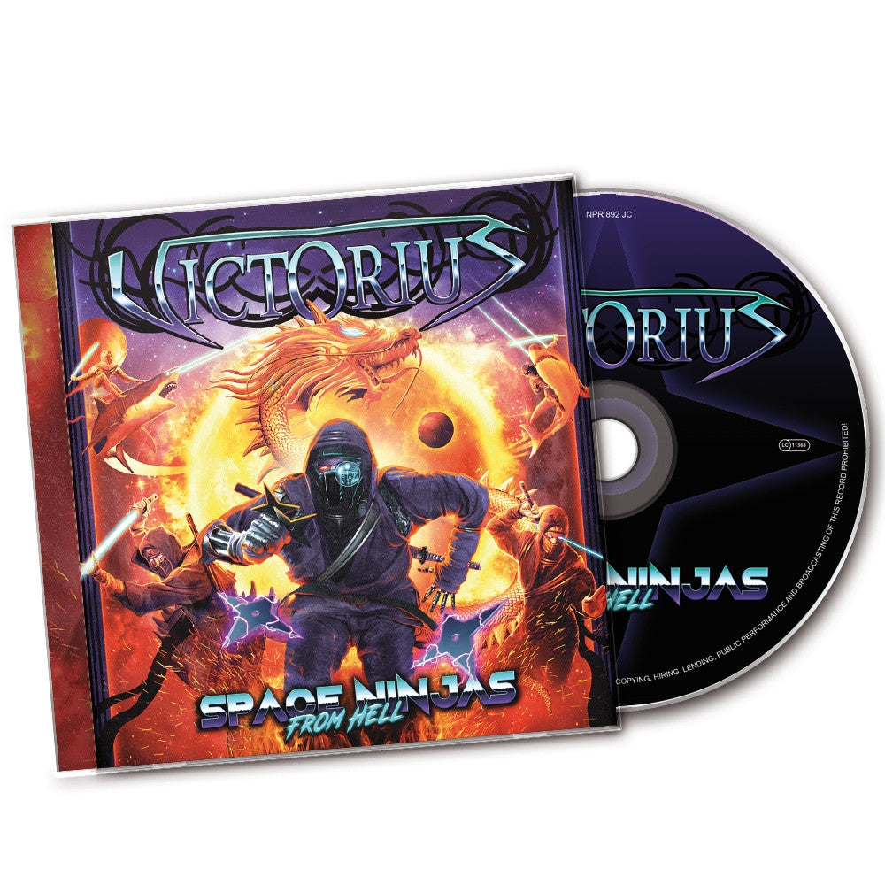 Victorius - Space Ninjas From Hell - CD - Napalm Records - Image 2