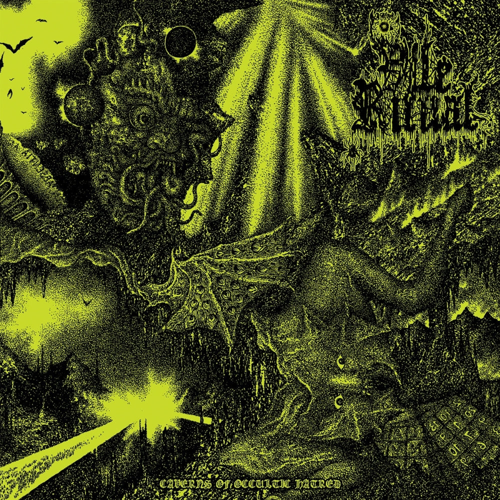Vile Ritual - Caverns Of Occultic Hatred - CD DIGIPAK - Sentient Ruin