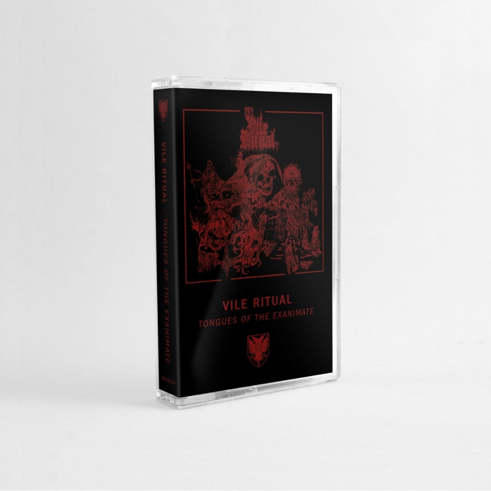 Vile Ritual - Tongues Of The Exanimate - CASSETTE SLIPCASE - Sentient Ruin - Image 2