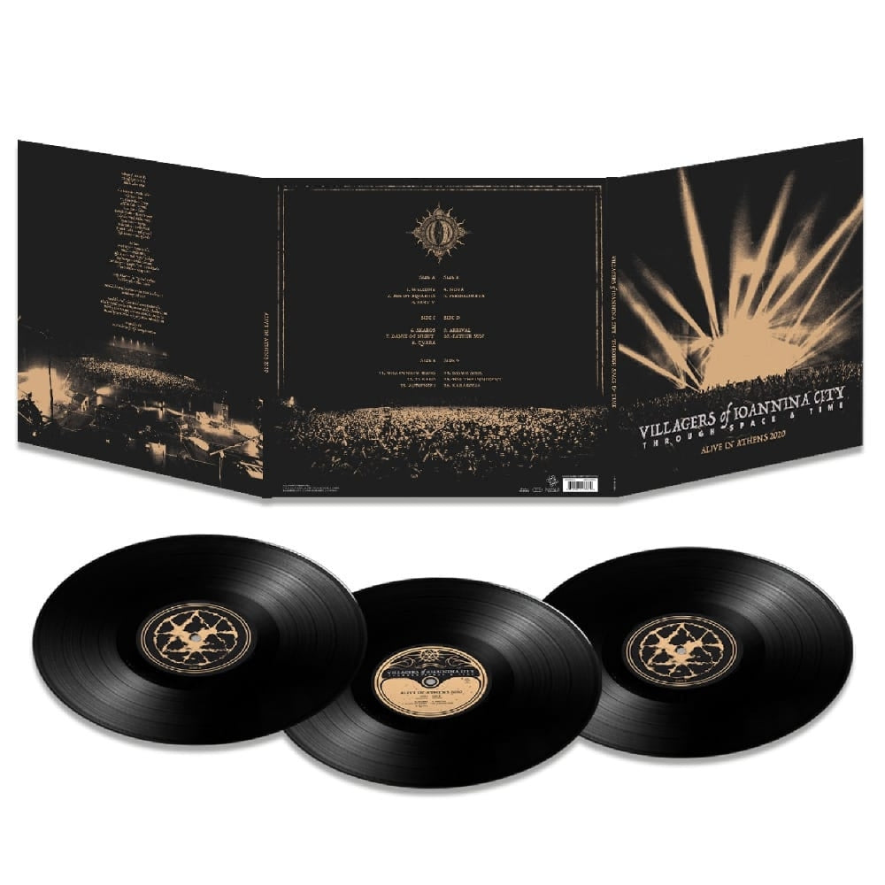 Villagers Of Ioannina City - Through Space And Time - Alive In Athens 2020 - 3LP GATEFOLD - Napalm Records