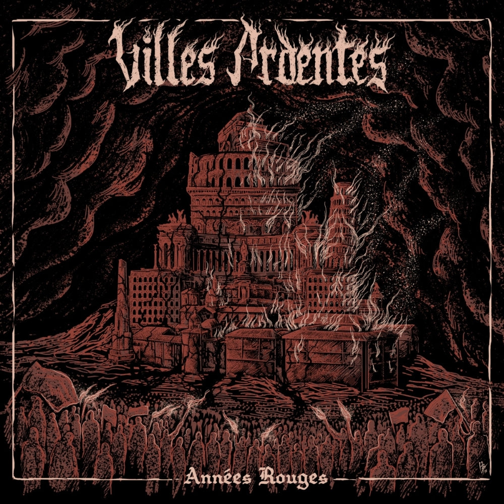 Villes Ardentes - Années Rouges - CD DIGIPAK - France Black Death Grind