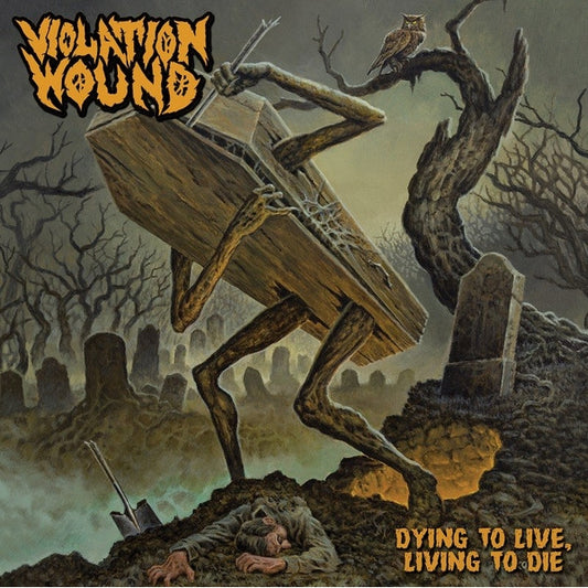 Violation Wound - Dying To Live, Living To Die - DOUBLE LP - Peaceville Records
