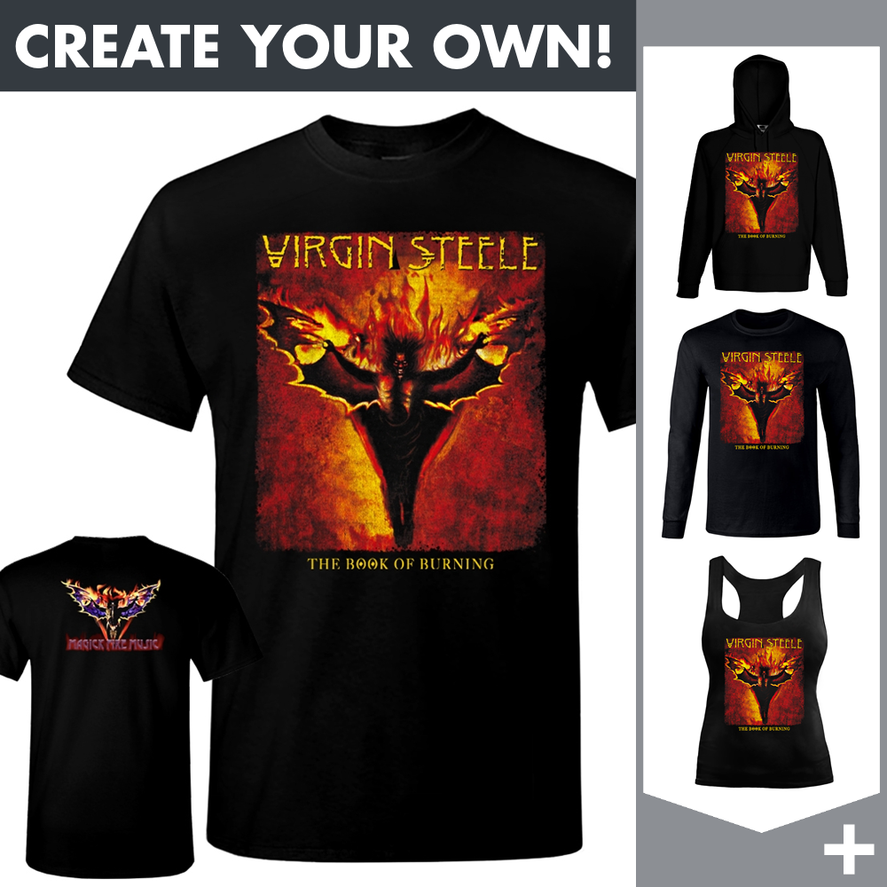 Virgin Steele - The Book Of Burning - Merchandising